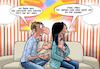 Cartoon: twentyfour seven (small) by Chris Berger tagged liebe,24,rund,um,die,uhr