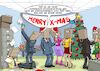 Cartoon: Weihnachtsfeier 2019 (small) by Chris Berger tagged datenschutz,weihnachtsfeier,gesichter,facebook,instagramm