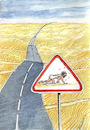 Cartoon: Attention man (small) by Vladimir Khakhanov tagged attention