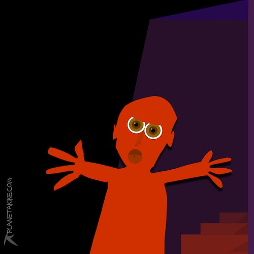 Cartoon: What? (medium) by Kike Estrada tagged what
