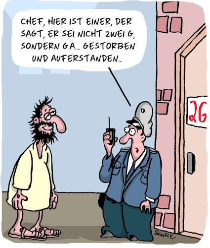 Cartoon: 2 G? Oder... (medium) by Karsten Schley tagged 2g,corona,impfung,gesundheit,regierung,pandemie,jesus,religion,kirche,tod,auferstehung,glaube,gesellschaft,politik,2g,corona,impfung,gesundheit,regierung,pandemie,jesus,religion,kirche,tod,auferstehung,glaube,gesellschaft,politik