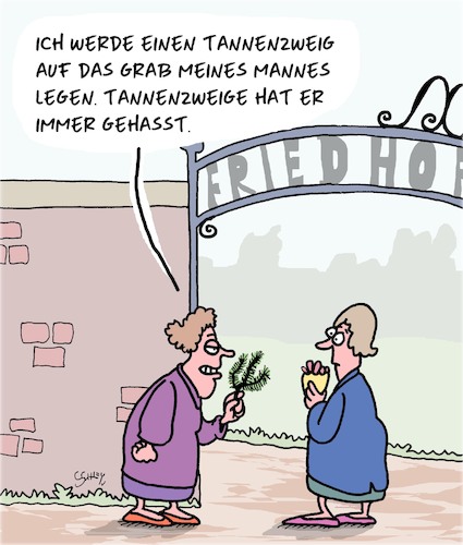Auf dem Friedhof Auf dem Friedhof