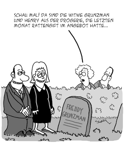 Auf dem Friedhof