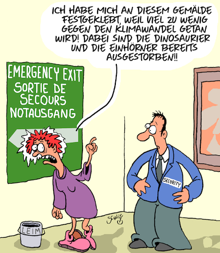 Cartoon: Ausgestorben (medium) by Karsten Schley tagged klima,natur,klimawandel,aktivisten,straftäter,klimahysterie,tierarten,evolution,klimakleber,medien,museen,politik,rechtsstaat,gesellschaft,klima,natur,klimawandel,aktivisten,straftäter,klimahysterie,tierarten,evolution,klimakleber,medien,museen,politik,rechtsstaat,gesellschaft