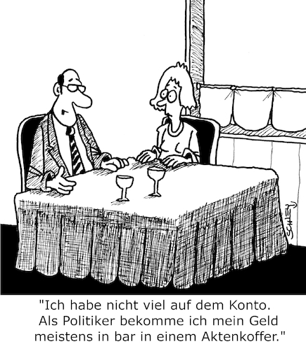 Cartoon: Bankkonto (medium) by Karsten Schley tagged politik,politiker,korruption,geld,bestechung,eu,medien,kriminalität,gesellschaft,politik,politiker,korruption,geld,bestechung,eu,medien,kriminalität,gesellschaft