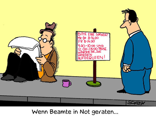 Beamter in Not Beamter in Not