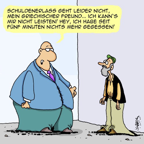 Cartoon: Beim Griechen... (medium) by Karsten Schley tagged eu,euro,griechenland,staatspleite,geld,wirtschaft,armut,soziales,schuldenerlass,kredite,rettungsschirm,gesellschaft,eu,euro,griechenland,staatspleite,geld,wirtschaft,armut,soziales,schuldenerlass,kredite,rettungsschirm,gesellschaft