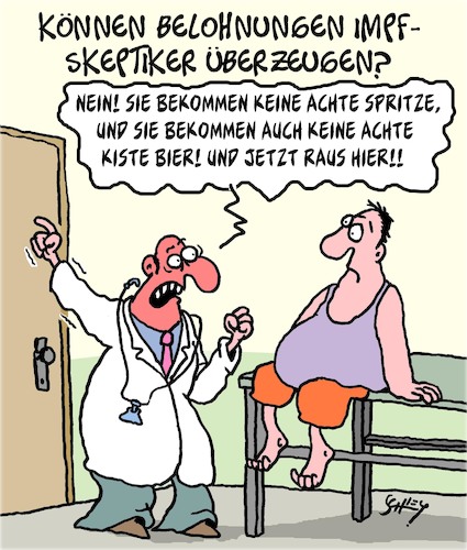 Belohnungen für Impfskeptiker? Belohnungen für Impfskeptiker?