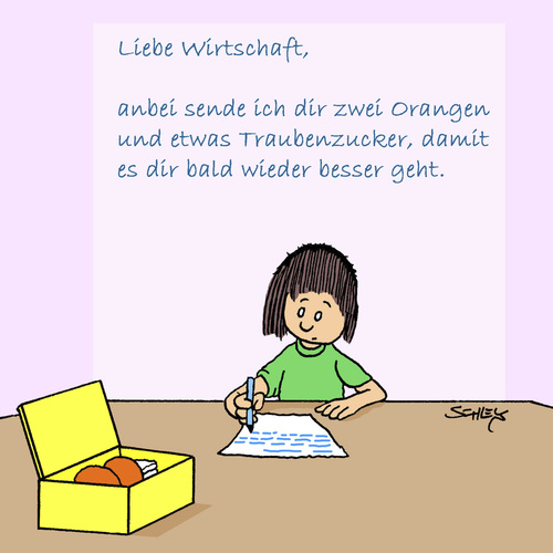 Cartoon: Besser (medium) by Karsten Schley tagged wirtschaft,business,geld,kinder,zukunft,gesellschaft,jobs,arbeit,arbeitslosigkeit,entlassungen,wirtschaft,business,geld,kinder,zukunft,gesellschaft,jobs,arbeit,arbeitslosigkeit,entlassungen