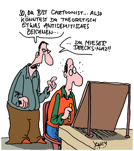 BÖSE Karikatur! BÖSE Karikatur!