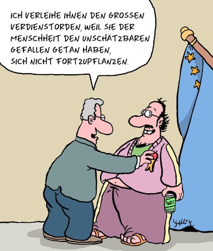 Das hat er verdient! Das hat er verdient!