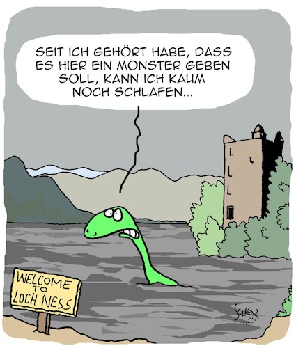 Das Ungeheuer von Loch Ness