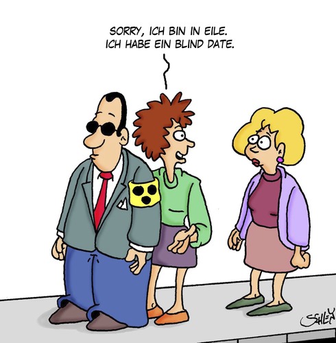 Cartoon: Date (medium) by Karsten Schley tagged singles,beziehungen,frauen,männer,erotik,geschlechter,dating,dates,liebe,liebe,dates,dating,geschlechter,erotik,männer,frauen,beziehungen,singles