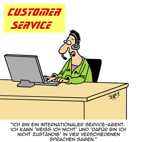 Cartoon: Der Spezialist (medium) by Karsten Schley tagged business,jobs,wirtschaft,kundenservice,verkaufen,kunden,sprachen,service,business,jobs,wirtschaft,kundenservice,verkaufen,kunden,sprachen,service