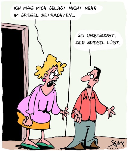 Cartoon: Der Spiegel (medium) by Karsten Schley tagged presse,medien,fake,journalismus,ethik,karriere,nachrichten,business,gesellschaft,deutschland,frauen,männer,schönheit,presse,medien,fake,journalismus,ethik,karriere,nachrichten,business,gesellschaft,deutschland,frauen,männer,schönheit