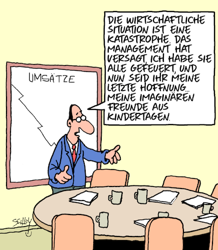 Cartoon: Die letzte Hoffnung (medium) by Karsten Schley tagged wirtschaft,management,umsätze,umsatzeinbrüche,gewinne,rezession,büro,arbeitgeber,arbeitnehmer,politik,jobs,gesellschaft,wirtschaft,management,umsätze,umsatzeinbrüche,gewinne,rezession,büro,arbeitgeber,arbeitnehmer,politik,jobs,gesellschaft