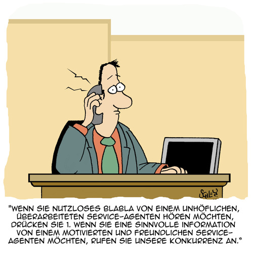 Cartoon: Drücken Sie... (medium) by Karsten Schley tagged kunden,wirtschaft,business,kundenservice,callcenter,jobs,kunden,wirtschaft,business,kundenservice,callcenter,jobs