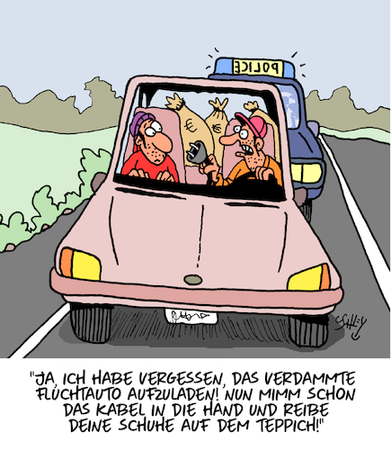 E-Fluchtauto E-Fluchtauto