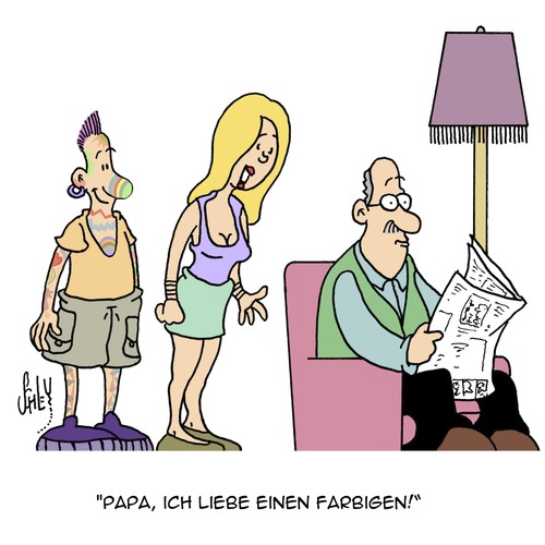 Ein FARBIGER Freund??! Ein FARBIGER Freund??!