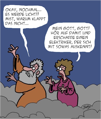 Es werde Licht! Es werde Licht!
