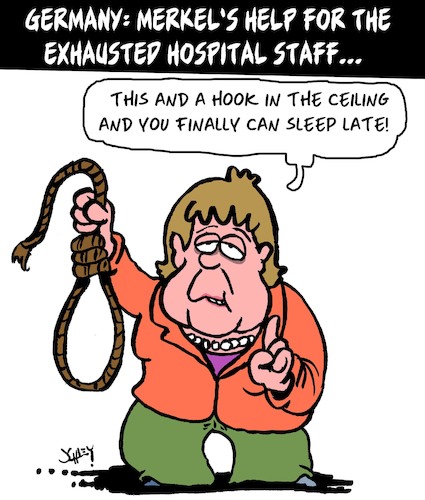 Exhausted Hospital Staff Exhausted Hospital Staff