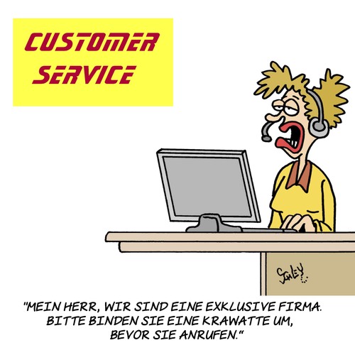 Cartoon: Exklusiv (medium) by Karsten Schley tagged luxus,business,wirtschaft,preise,hochpreisig,exklusivität,kundenservice,kunden,geld,service,luxus,business,wirtschaft,preise,hochpreisig,exklusivität,kundenservice,kunden,geld,service