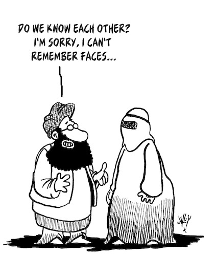 Faces By Karsten Schley | Religion Cartoon | TOONPOOL