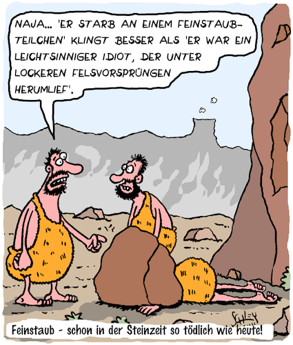 Cartoon: Feinstaub!!! (medium) by Karsten Schley tagged feinstaub,umwelt,umweltschutz,forschung,belastung,gesundheit,menschheit,technik,medizin,gesellschaft,geschichte,politik,feinstaub,umwelt,umweltschutz,forschung,belastung,gesundheit,menschheit,technik,medizin,gesellschaft,geschichte,politik