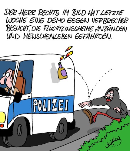 Cartoon: Feuer (medium) by Karsten Schley tagged g20,demonstrationen,terrorismus,politik,gewalt,verbrechen,polizei,hamburg,fllüchtlingsheime,gesellschaft,deutschland,g20,demonstrationen,terrorismus,politik,gewalt,verbrechen,polizei,hamburg,fllüchtlingsheime,gesellschaft,deutschland