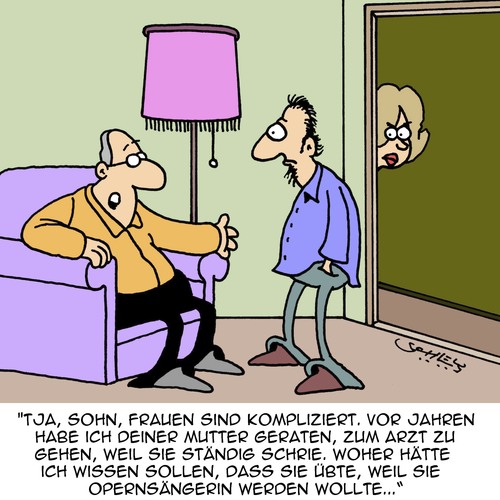 Frauen sind kompliziert. Frauen sind kompliziert.