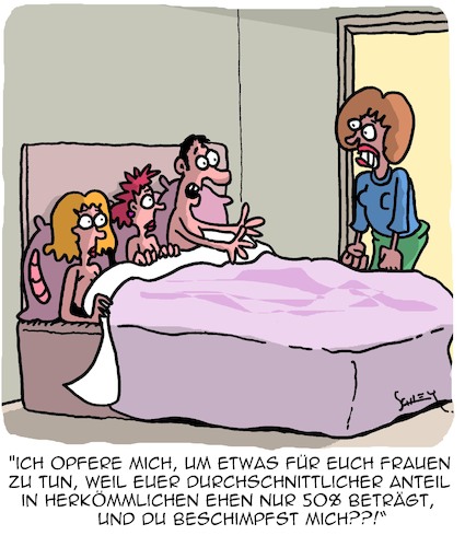 Cartoon: Frauenquote (medium) by Karsten Schley tagged frauen,männer,ehe,feminismus,liebe,beziehungen,frauenquote,politik,wirtschaft,gesellschaft,frauen,männer,ehe,feminismus,liebe,beziehungen,frauenquote,politik,wirtschaft,gesellschaft