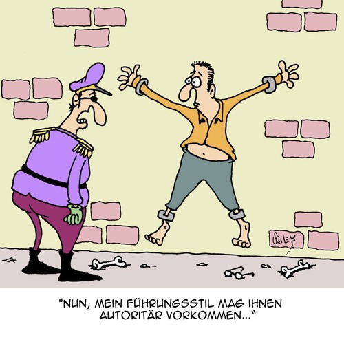 Cartoon: Führungsstil (medium) by Karsten Schley tagged business,wirtschaft,arbeitgeber,arbeitnehmer,führungskräfte,führungsstil,jobs,vorgesetzte,business,wirtschaft,arbeitgeber,arbeitnehmer,führungskräfte,führungsstil,jobs,vorgesetzte