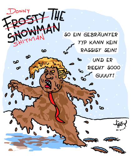 Cartoon: Gebräunt (medium) by Karsten Schley tagged trump,shithole,usa,politik,diplomatie,aussenpolitik,demenz,mentalität,stabilität,geisteskrankheiten,gesellschaft,atomwaffen,trump,shithole,usa,politik,diplomatie,aussenpolitik,demenz,mentalität,stabilität,geisteskrankheiten,gesellschaft,atomwaffen