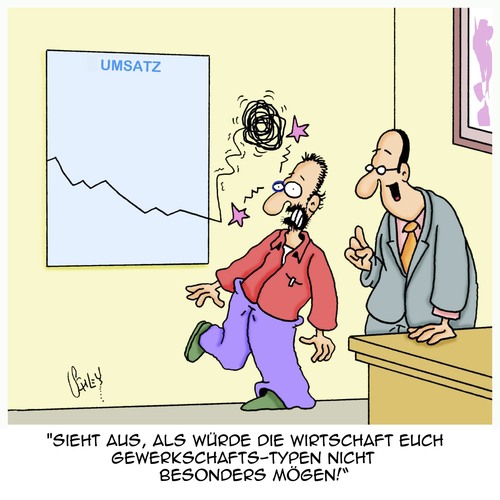 Cartoon: Gewerkschafts-Typen (medium) by Karsten Schley tagged business,wirtschaft,arbeit,arbeitgeber,arbeitnehmer,gwerkschaften,verkaufen,sales,marketing,umsätze,business,wirtschaft,arbeit,arbeitgeber,arbeitnehmer,gwerkschaften,verkaufen,sales,marketing,umsätze