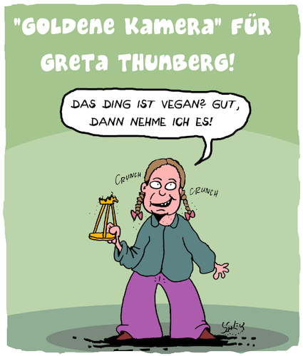 Goldene Kamera für Greta Goldene Kamera für Greta