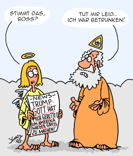 GOTT hat TRUMP gerettet GOTT hat TRUMP gerettet