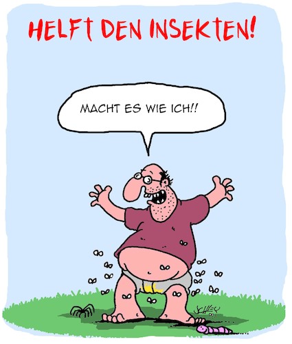 Helft den Insekten!