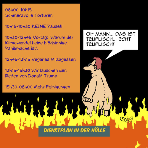 Höllischer Dienstplan