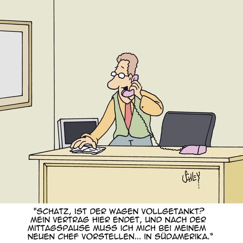 Cartoon: Hol schon mal den Wagen... (medium) by Karsten Schley tagged jobs,zeitverträge,arbeit,arbeitsmigration,business,wirtschaft,arbeitsplätze,arbeitgeber,arbeitnehmer,jobs,zeitverträge,arbeit,arbeitsmigration,business,wirtschaft,arbeitsplätze,arbeitgeber,arbeitnehmer