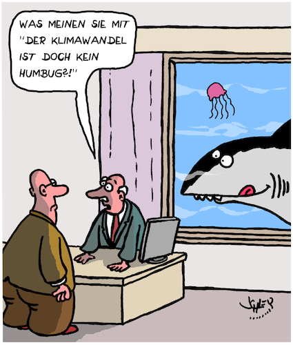 Cartoon: Humbug! (medium) by Karsten Schley tagged klimawandel,wissenschaft,erde,natur,menschheit,wetter,industrie,kapitalismus,business,politik,geld,gesellschaft,klimawandel,wissenschaft,erde,natur,menschheit,wetter,industrie,kapitalismus,business,politik,geld,gesellschaft