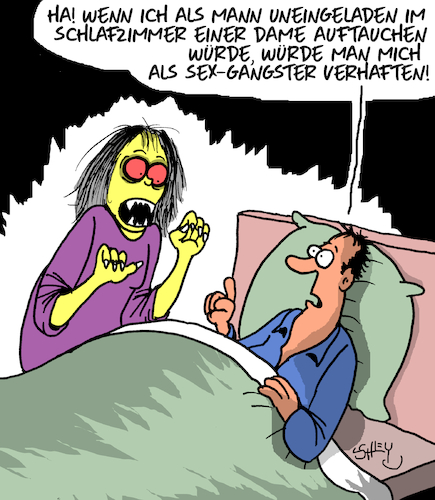 Im Schlafzimmer Im Schlafzimmer