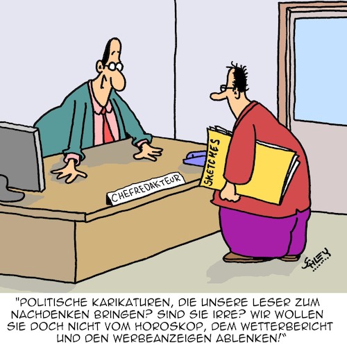 Immer an die Leser denken! Immer an die Leser denken!