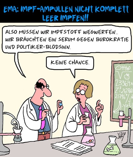 Impfstoff in den Müll!! Impfstoff in den Müll!!