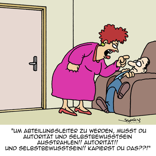 Cartoon: Karriere!!! (medium) by Karsten Schley tagged karriere,selbstbewusstsein,autorität,jobs,arbeit,ehe,familie,ehefrauen,ehemänner,business,abteilungsleiter,arbeitgeber,arbeitnehmer,aufstieg,beförderung,karriere,selbstbewusstsein,autorität,jobs,arbeit,ehe,familie,ehefrauen,ehemänner,business,abteilungsleiter,arbeitgeber,arbeitnehmer,aufstieg,beförderung