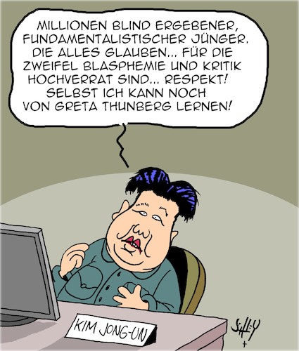 Kim Jong-Un hat Respekt! Kim Jong-Un hat Respekt!