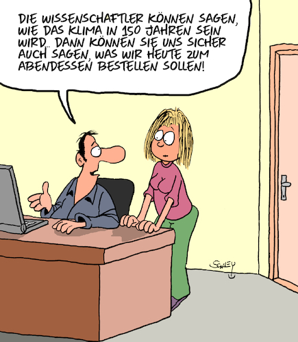 Klima und Abendessen Klima und Abendessen