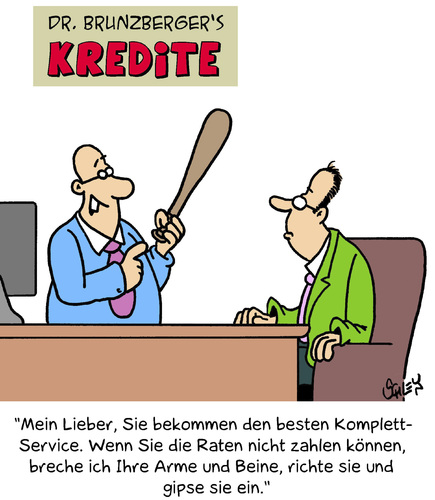 Cartoon: Komplett (medium) by Karsten Schley tagged kredite,geld,schulden,kreditgeber,kreditnehmer,kreditraten,gesundheit,zinsen,gewalt,kriminalität,wirtschaftskriminalität,service,kredite,geld,schulden,kreditgeber,kreditnehmer,kreditraten,gesundheit,zinsen,gewalt,kriminalität,wirtschaftskriminalität,service