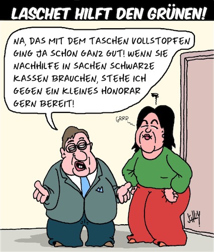 Laschet hilft den Grünen Laschet hilft den Grünen