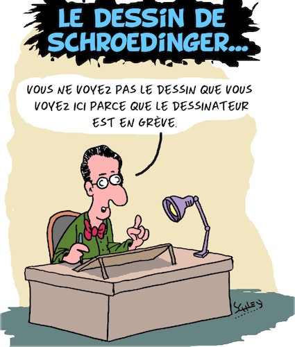 Le dessin de Schroedinger