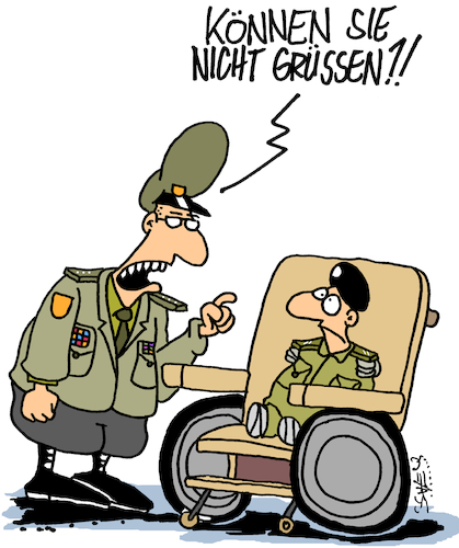 Militärischer Gruss